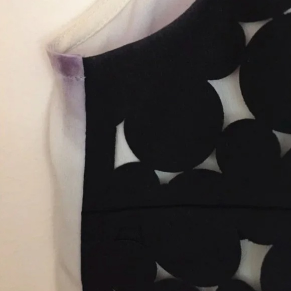 Black & White Patterned Club Monaco Tank Top [Extra Small / XS] - Picture 5 of 5